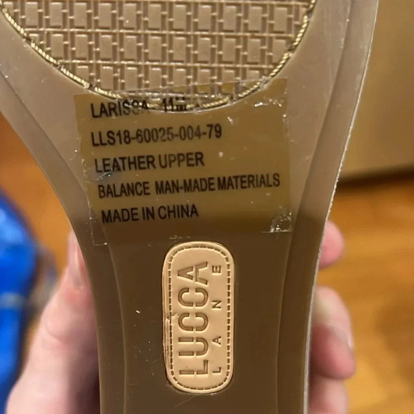 Luca Lane Larissa Wedge Sandal Size 11 - Picture 8 of 8